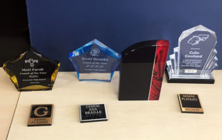 Awards & Trophies samples
