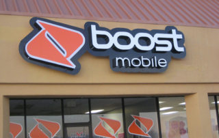 Boost Mobile Channel-Letter Sign