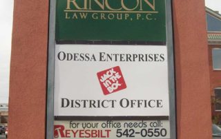 Office Building Monument sign